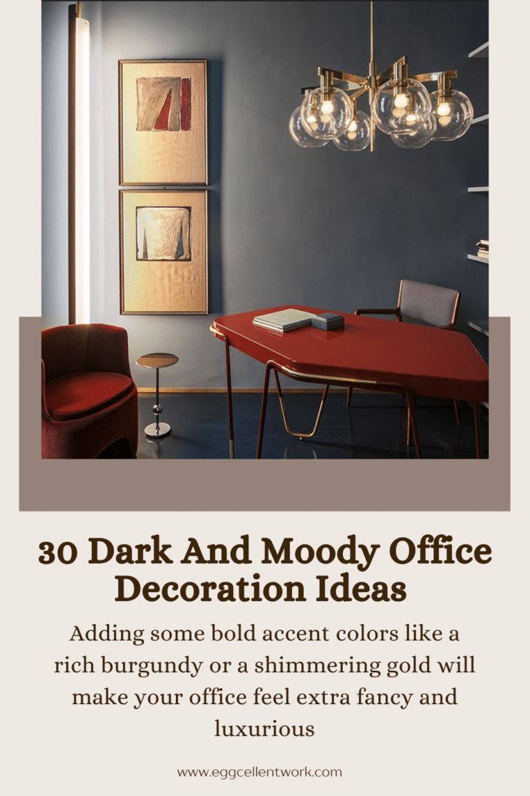 30 Dark And Moody Office Decoration Ideas and Inspirations That Exude Sophistication And ...