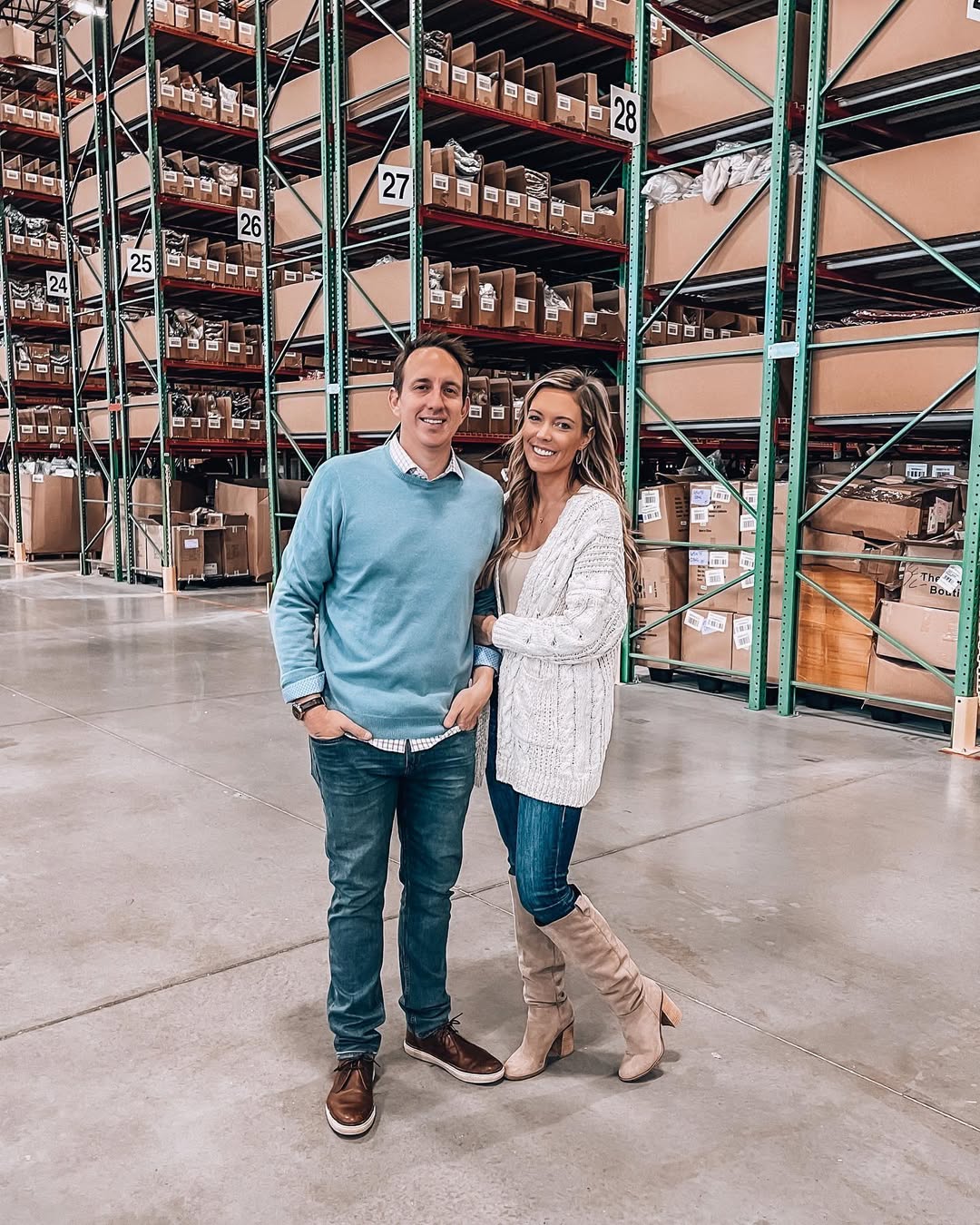 one year agowe were signing the lease and shipping out or first order from our 160000 sq foot