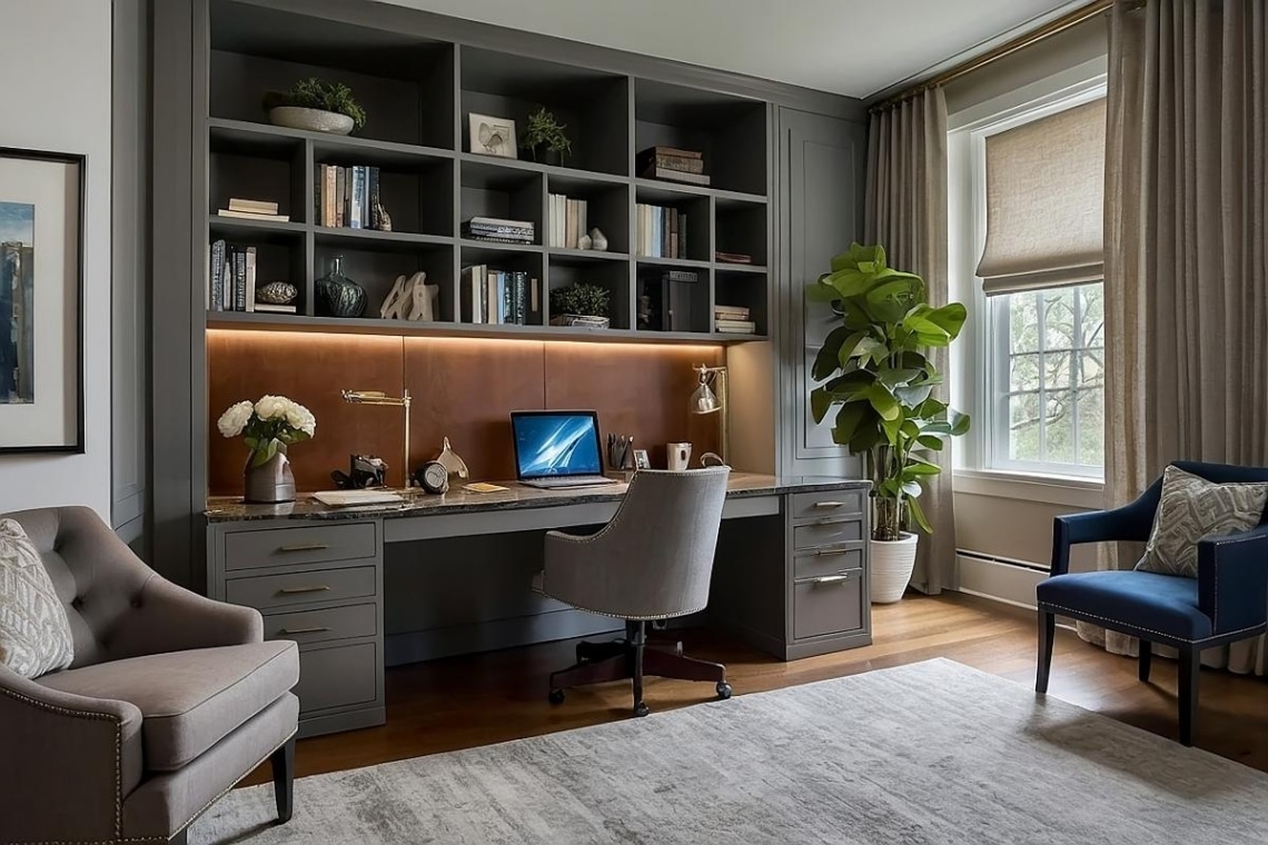 19 genius small home office layouts to instantly maximize your space