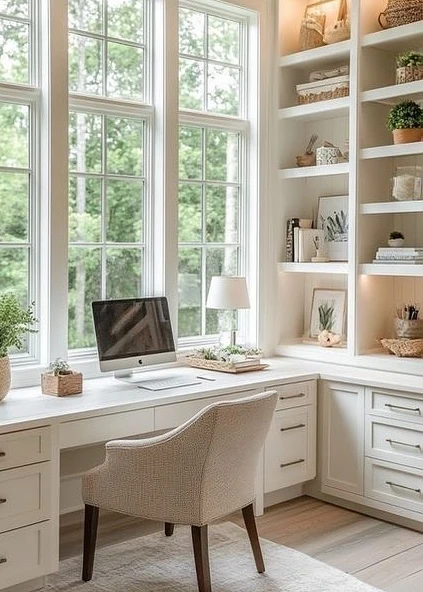 built in brightness and storage