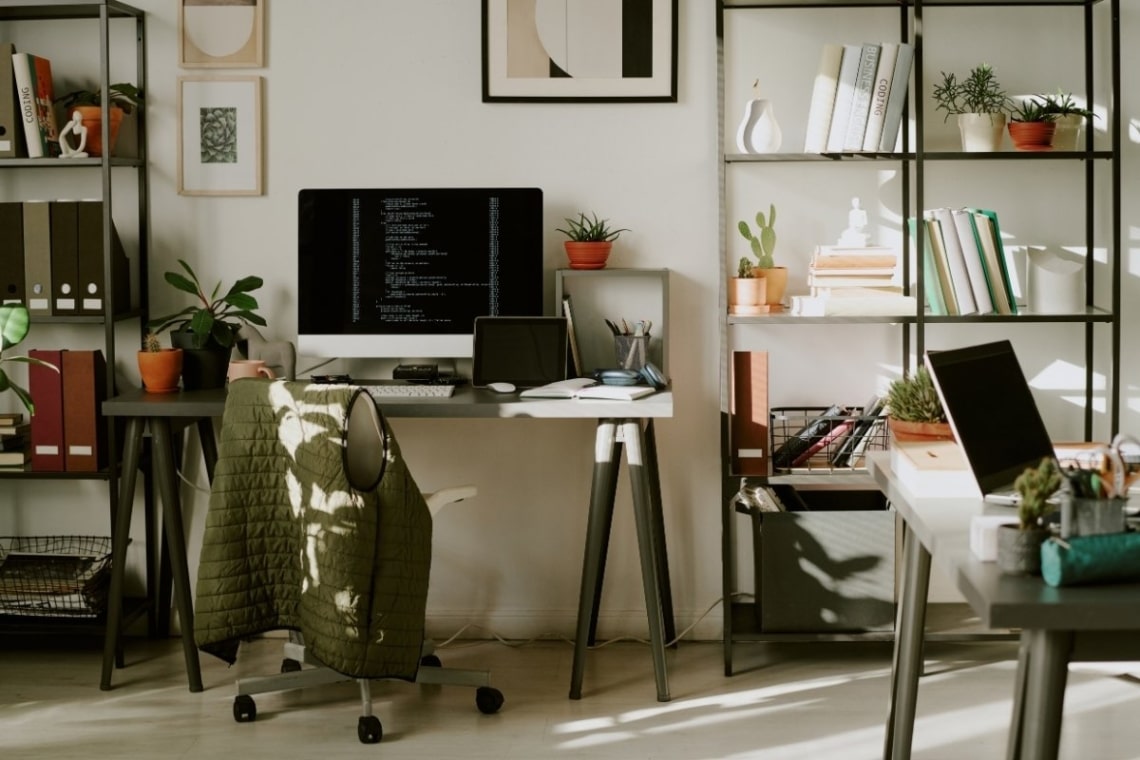 chic gritty 21 aesthetic industrial home office designs