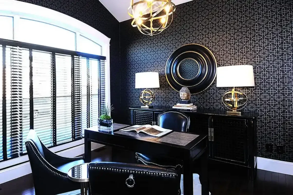 21 Moody Gothic Home Office Ideas That Exude Dark Academia Sophistication
