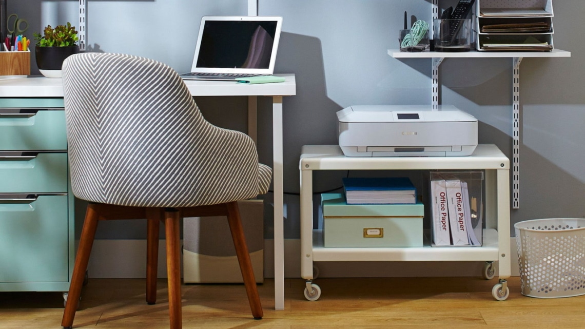 18 Clever Hidden Printer Storage Ideas That Look Like Furniture