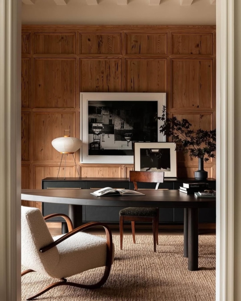 Chic & Gritty: 21 Aesthetic Industrial Home Office Designs 12 snapinsta ai 3467899255639390751