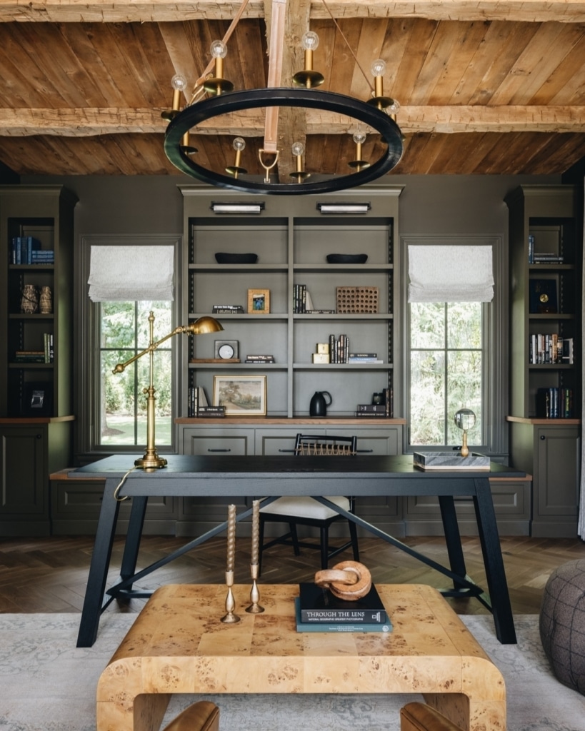 Chic & Gritty: 21 Aesthetic Industrial Home Office Designs 16 snapinsta ai 3542443819461919640