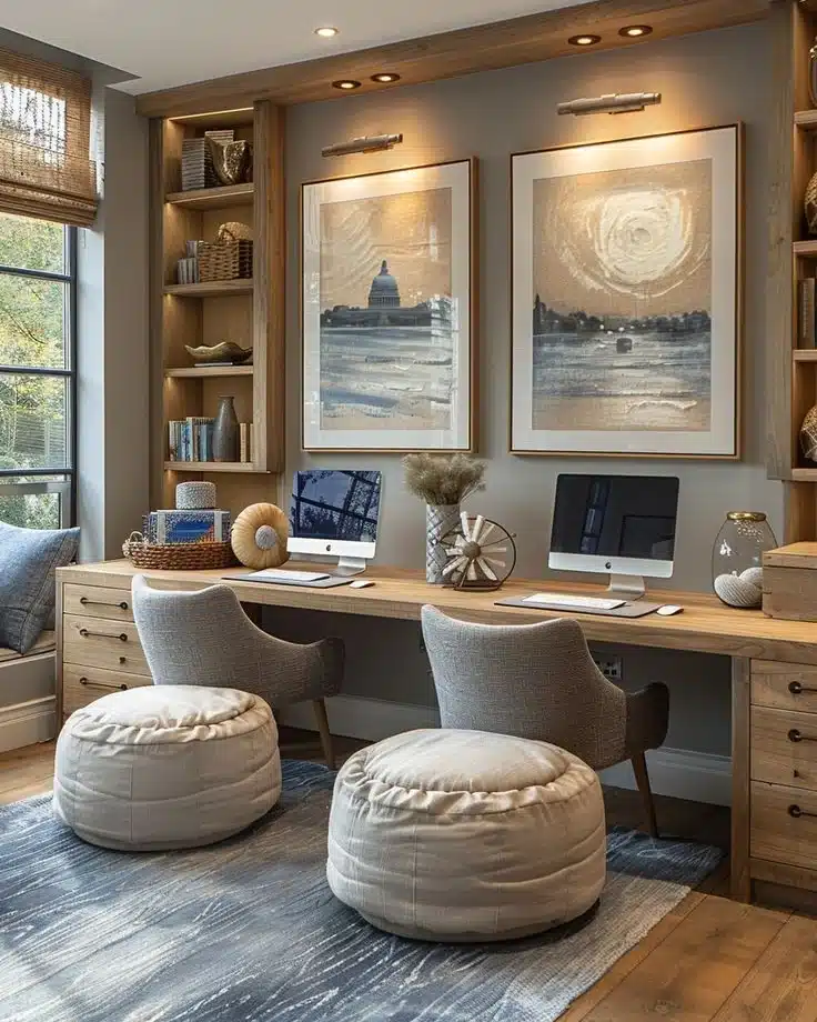 23 Warm Cozy Home Office Ideas That Inspire Productivity 23 snapinsta ai 3612681882312609262