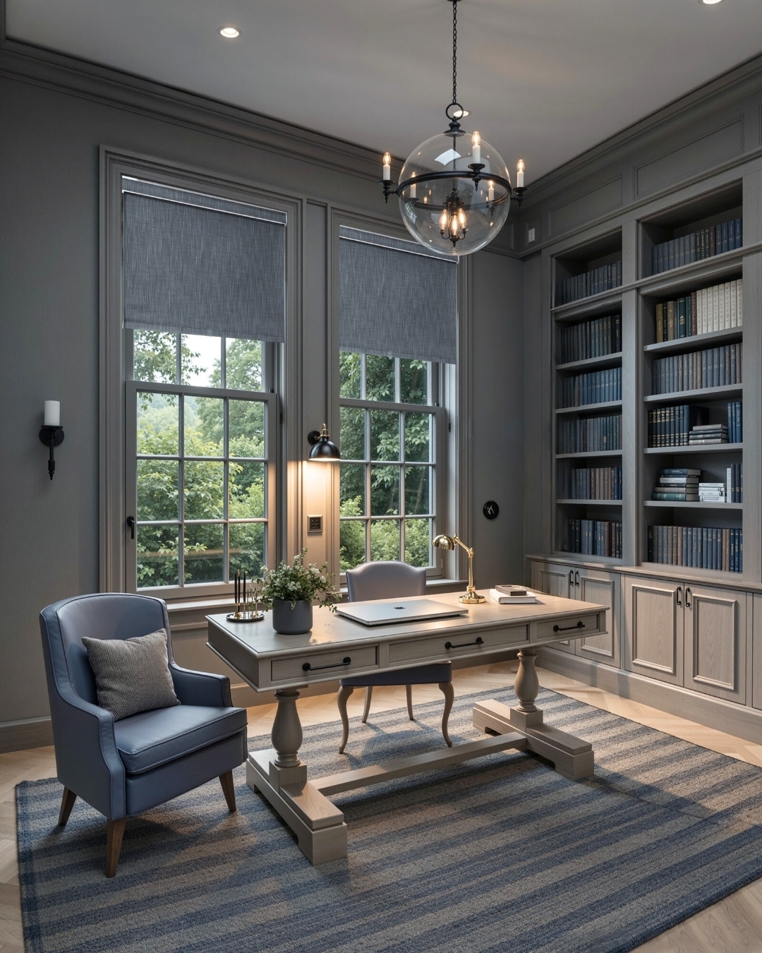19 Gorgeous Home Office Lighting Ideas That Will Brighten Your Space ...