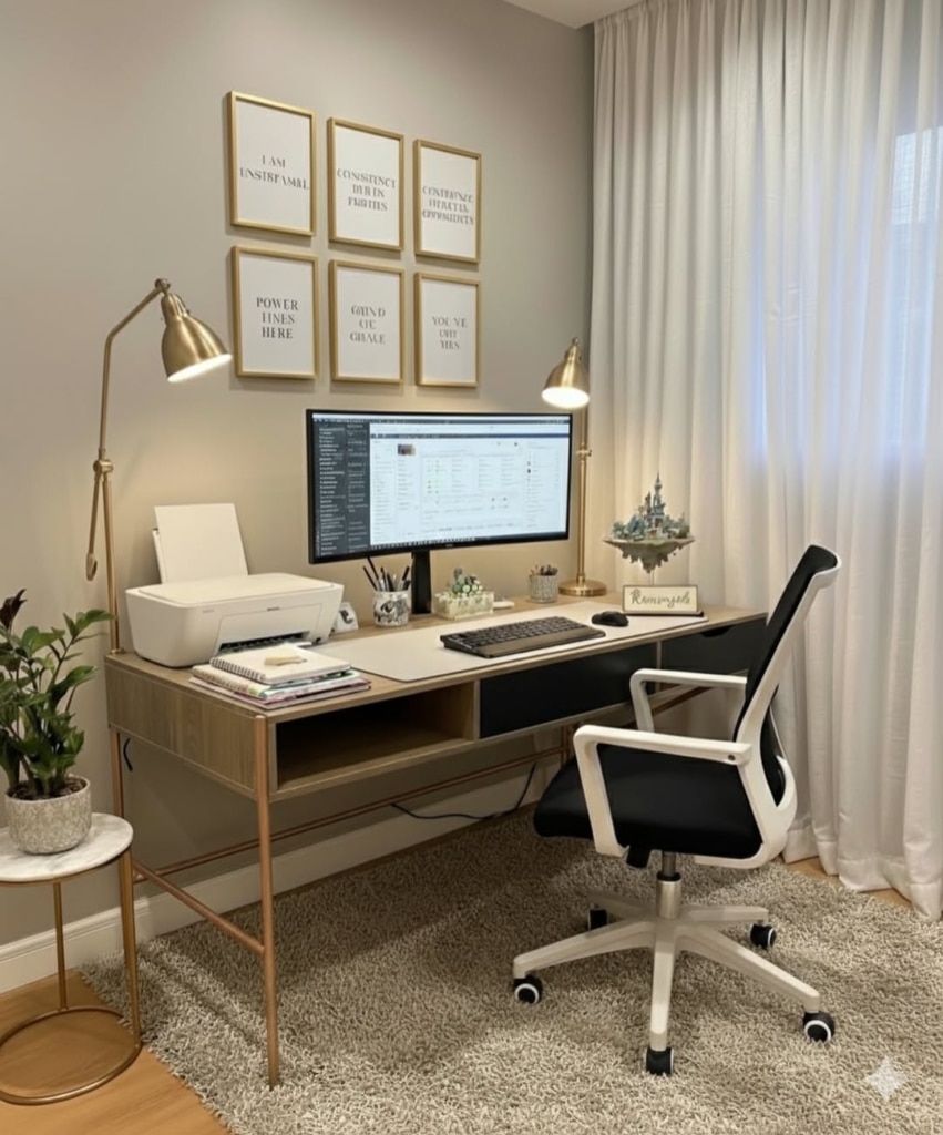 23 Warm Cozy Home Office Ideas That Inspire Productivity 12 snapinsta ai 3741111185652369543