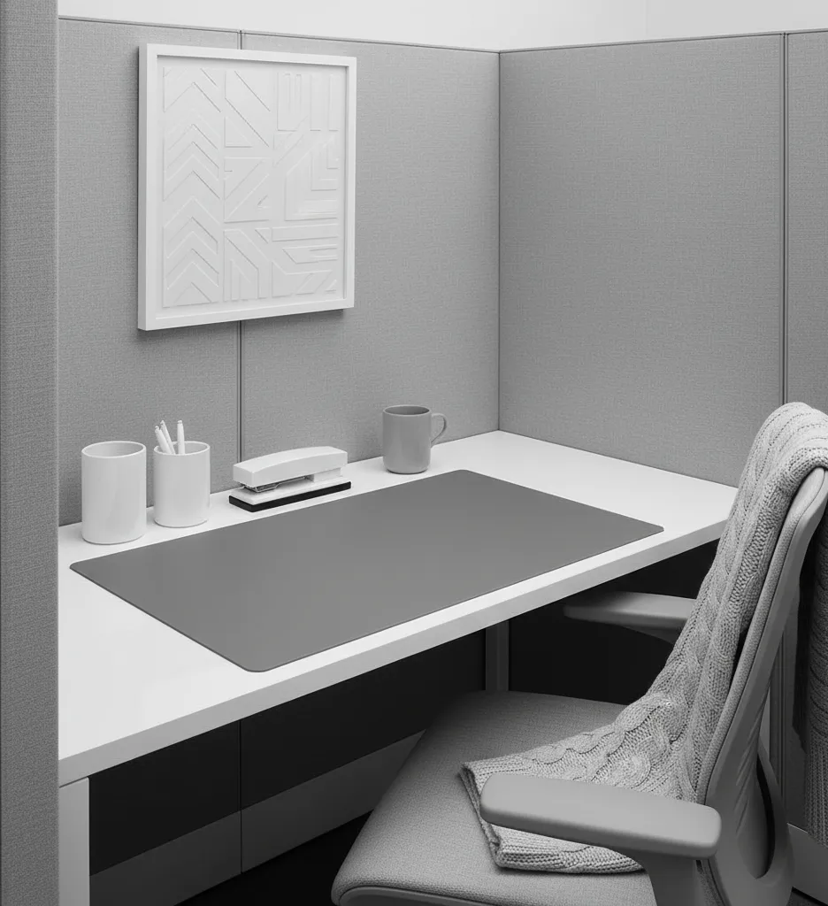 the monochromatic ghost cubicle subtle depth