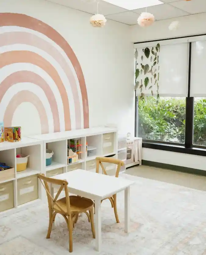 16 Budget-Friendly therapy office decor ideas for Private Practice 6 DIY Accent Wall Mural