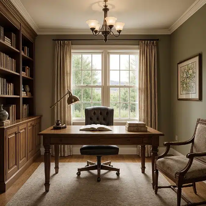 17 Mid Century Modern Office Ideas for a Sleek And Productive Workspace 16 image 13