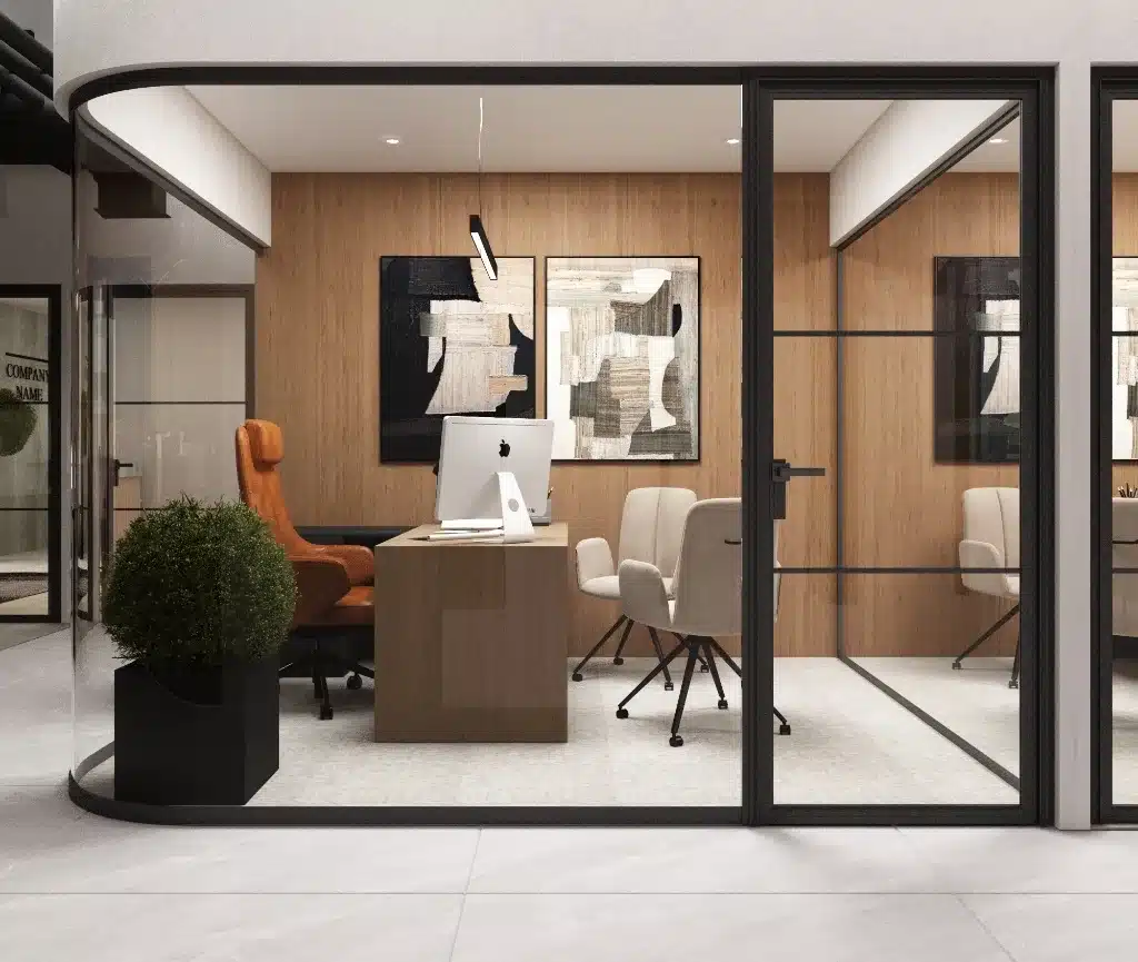 17 Mid Century Modern Office Ideas for a Sleek And Productive Workspace 17 image 14