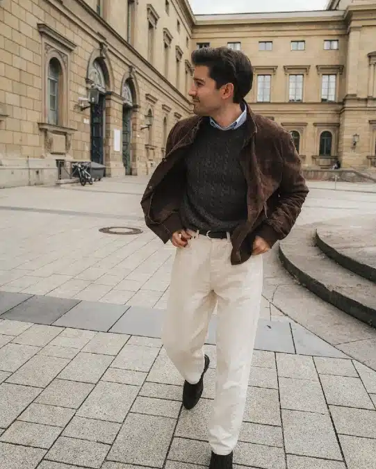 17 Fall Office Ready Outfits for Men to Stay Warm & Professional 3 image 16