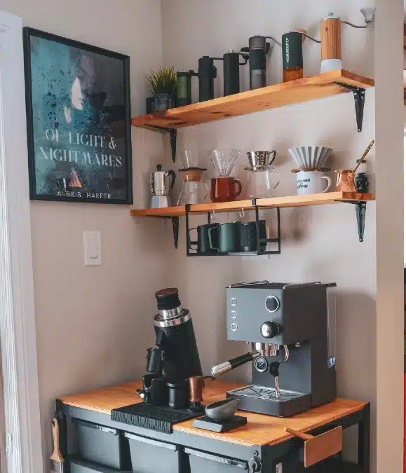 17 Office Coffee Bar Ideas Employees Will Actually Use (and Love) 13 image 174