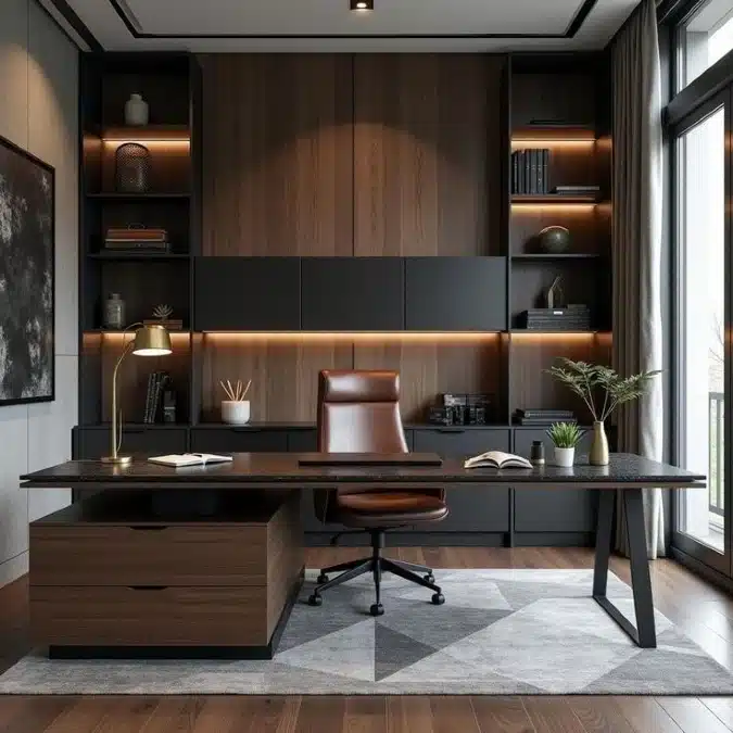 17 Luxury Modern CEO Office Design Ideas for the Ultimate Power Office 4 image 212
