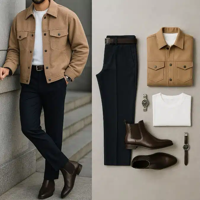 17 Fall Office Ready Outfits for Men to Stay Warm & Professional 10 image 23
