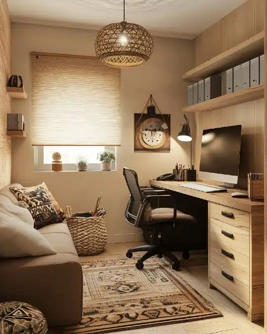 17 Space-Saving small home office couch ideas for Tiny Rooms 2 image 292