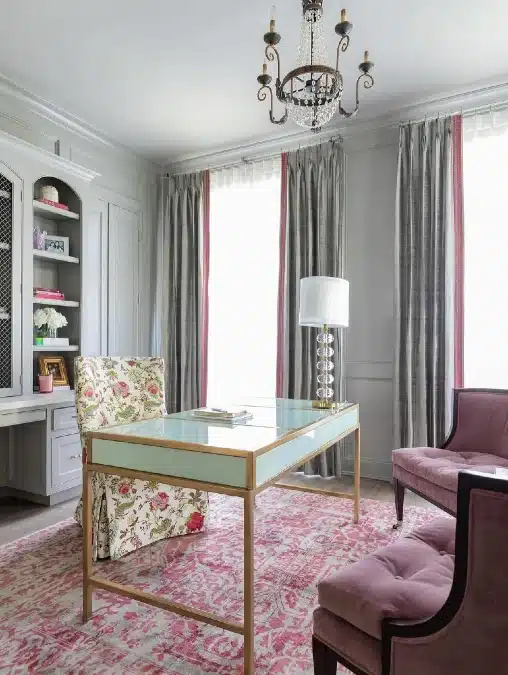 15 Aesthetic pink home office ideas for a Productive Workspace 7 image 329