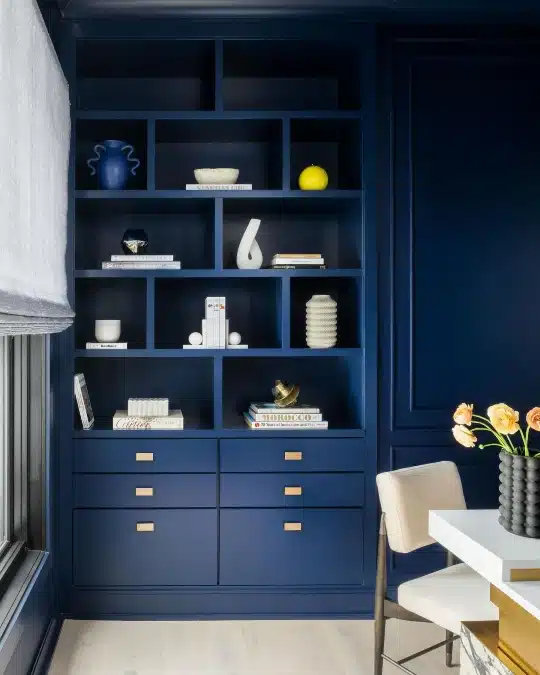 16 Sophisticated blue office ideas to Boost Focus and Calm 10 image 348