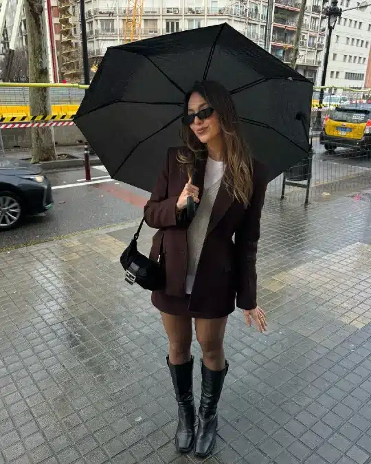 16 Practical Rainy day work outfit Ideas That Still Look Chic 1 image 421