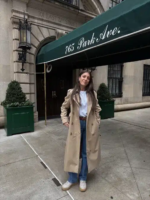 16 Practical Rainy day work outfit Ideas That Still Look Chic 11 image 430