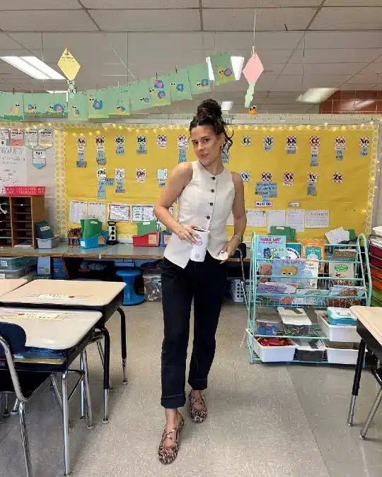 16 Stylish friday work outfit ideas to Take You from Desk to Drinks 7 image 443