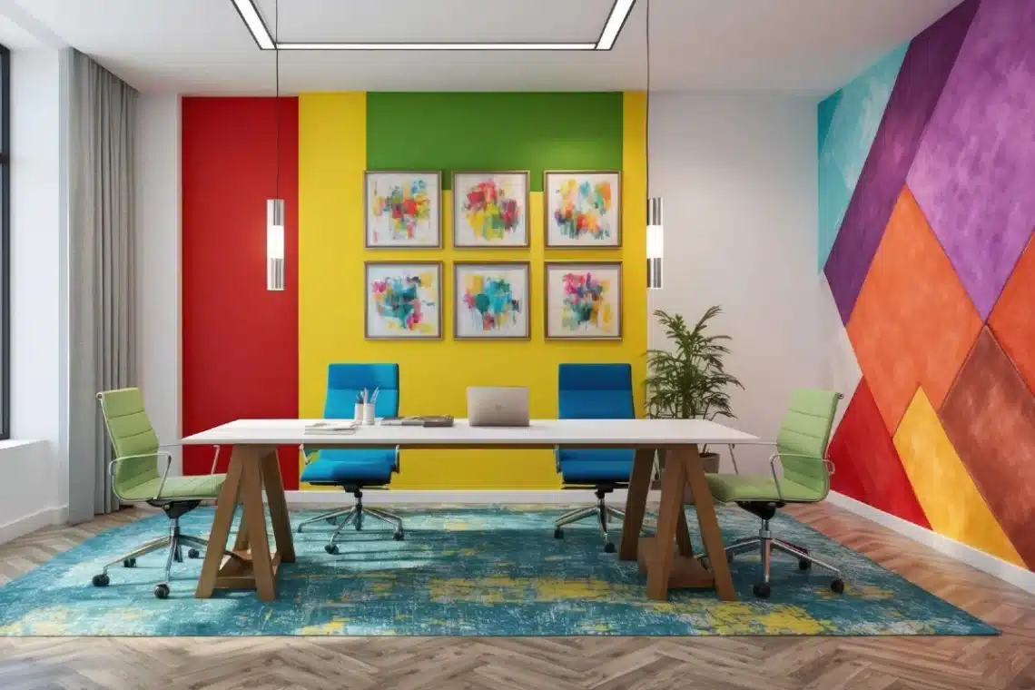 19 Home Office Paint Colors Ideas to Boost Focus & Creativity 10 19 Home Office Paint Colors Ideas to Boost Focus & Creativity