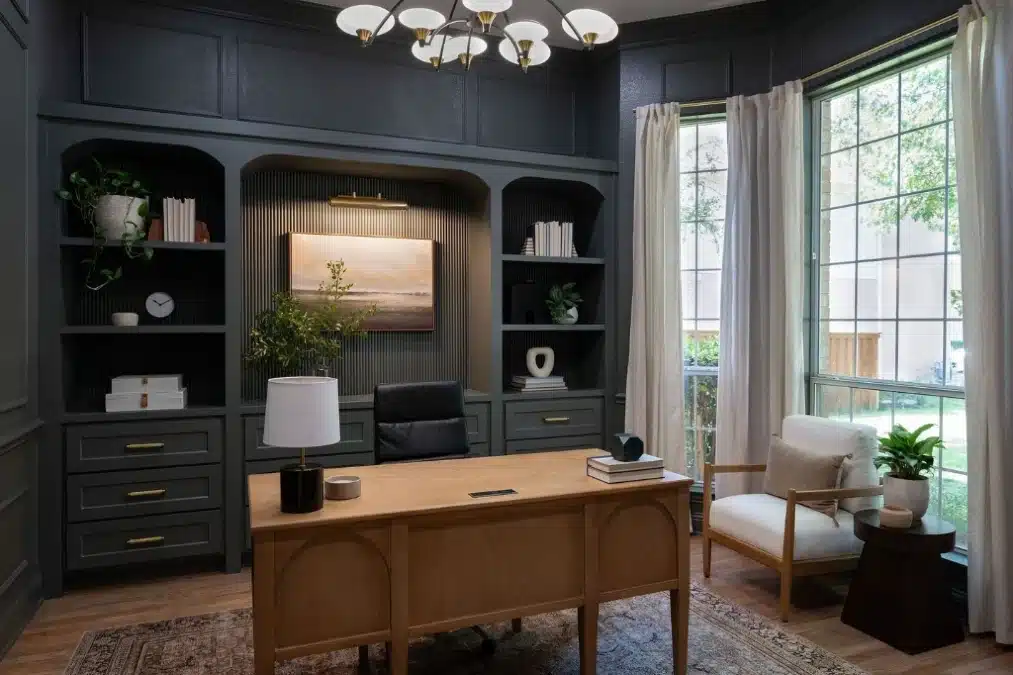 17 Mid Century Modern Office Ideas for a Sleek And Productive Workspace 7 image 5