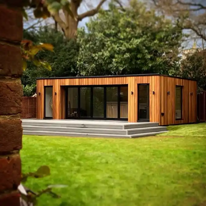 15 Dreamy garden office ideas for the Ultimate Backyard Escape 12 Sleek Timber and Glass Retreat