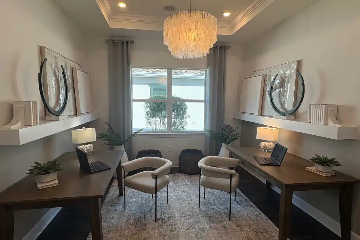 View of 15 Genius Two Person Office Set Up Ideas For Small Rooms