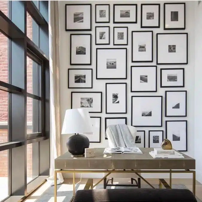 16 Elegant Black and White Office Decor Ideas That Look Expensive 4 image 19
