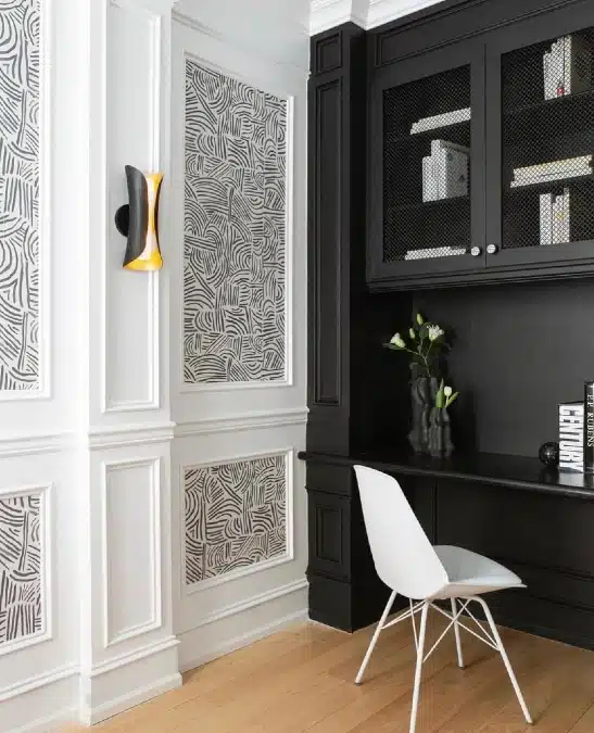 16 Elegant Black and White Office Decor Ideas That Look Expensive 10 image 25