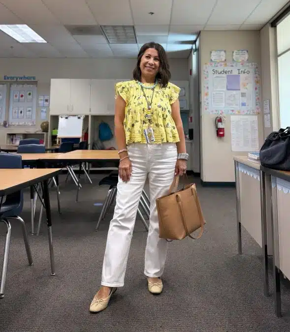 17 Cute And Comfy Teacher Outfit Ideas For The Classroom 1 image 16