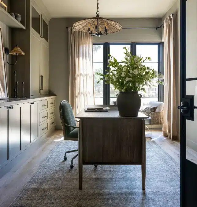 17 Modern Farmhouse Home Office Ideas That Are Bright And Airy 10 image 9