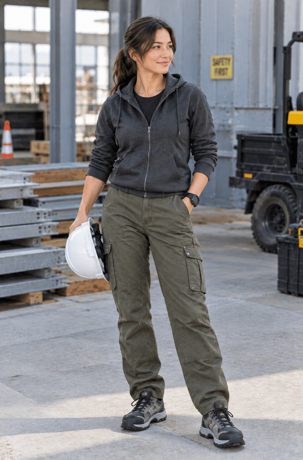 Construction site outfit ideas for women