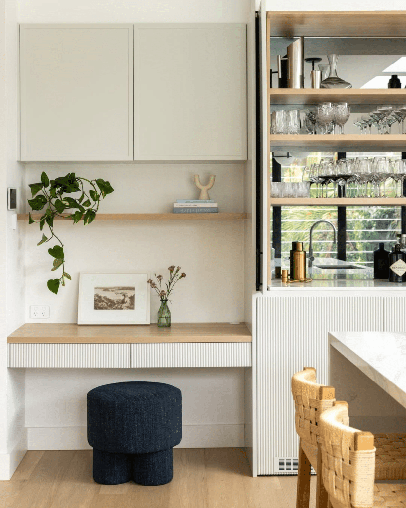 kitchen and office combo