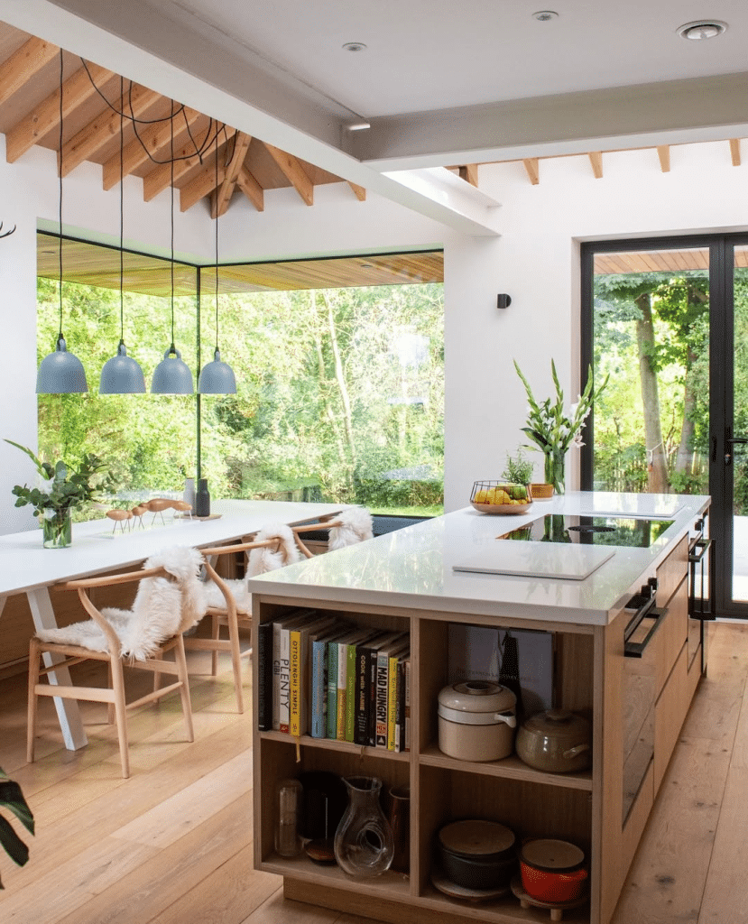 kitchen and office combo