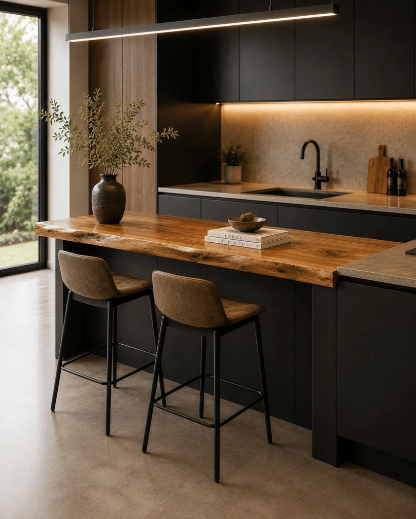 kitchen and office combo