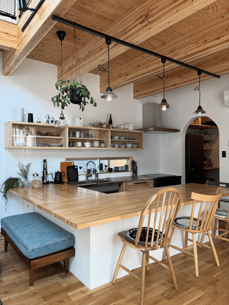kitchen and office combo