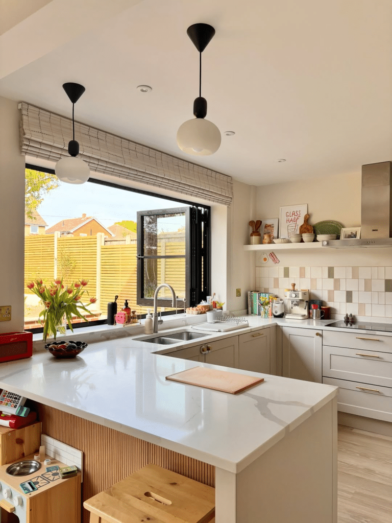 kitchen and office combo
