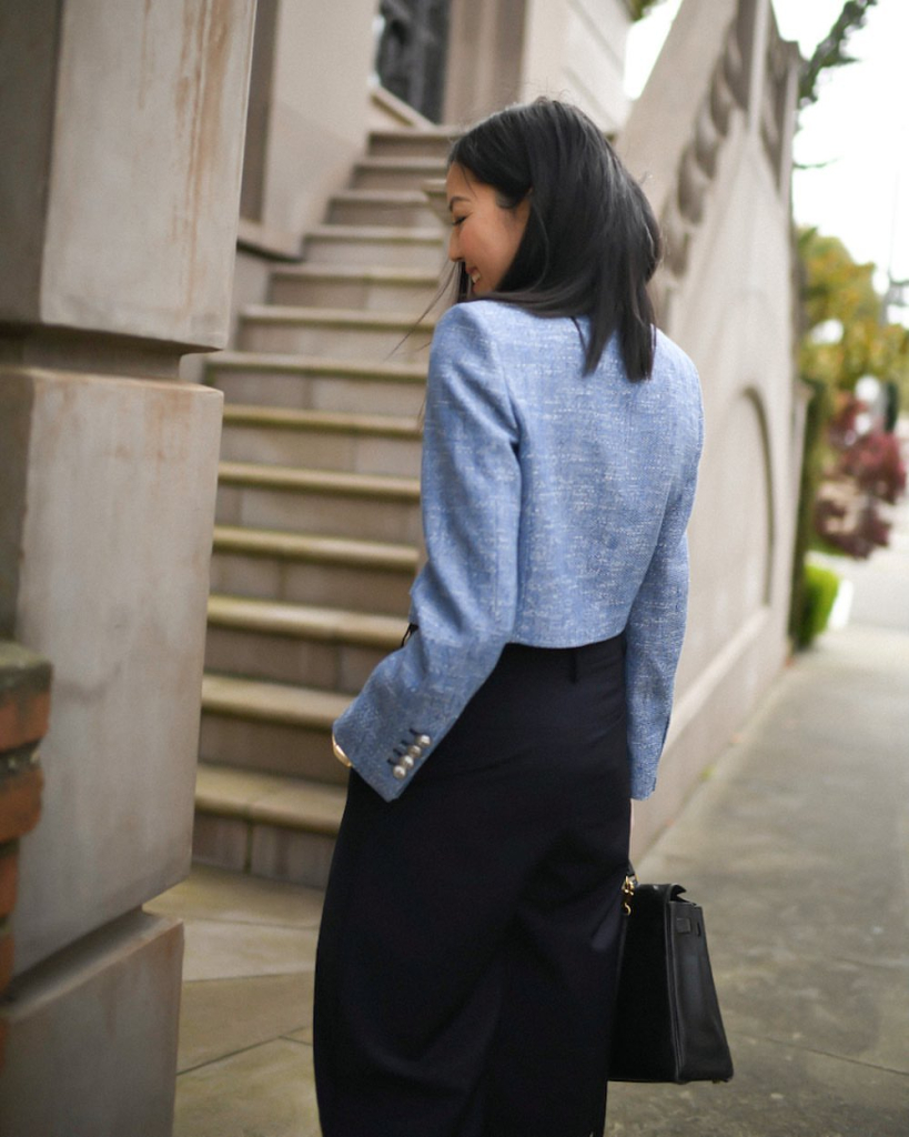 Business dinner work outfit