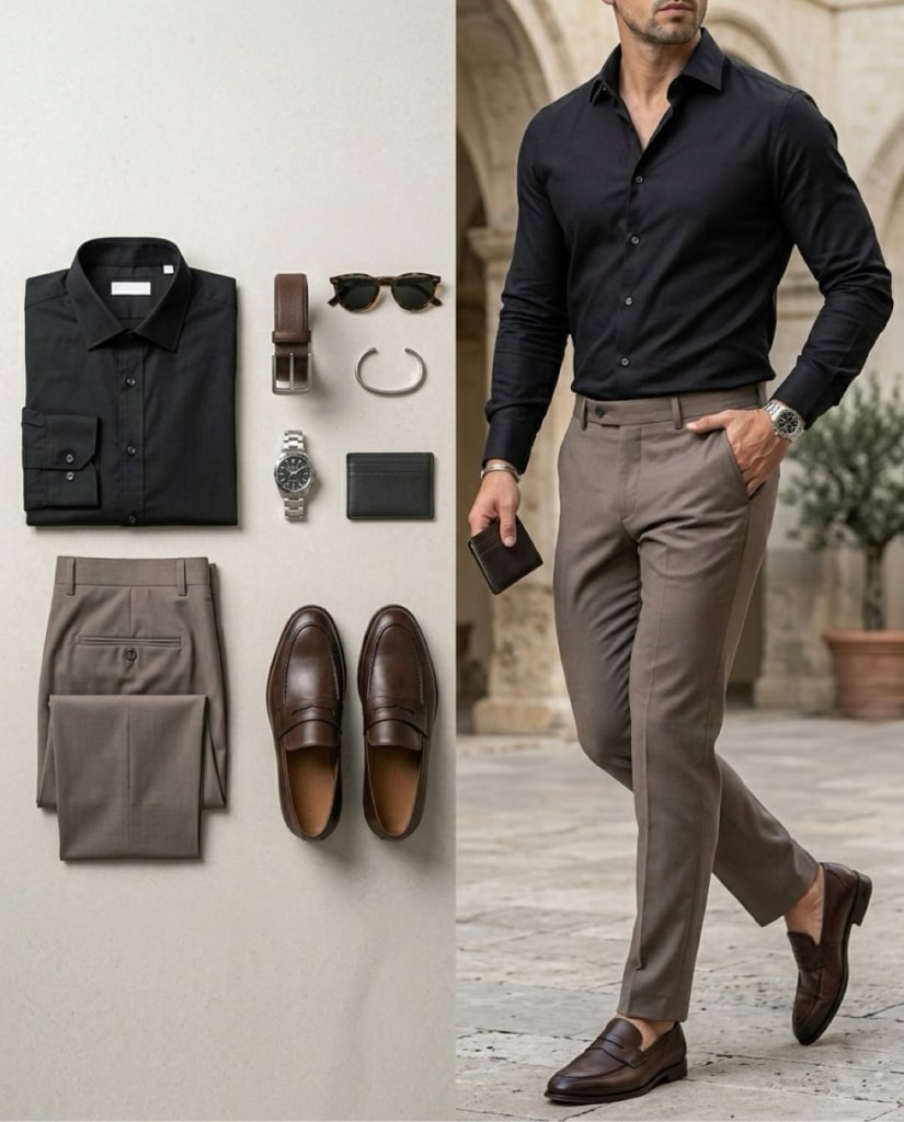 Engineer work outfit man