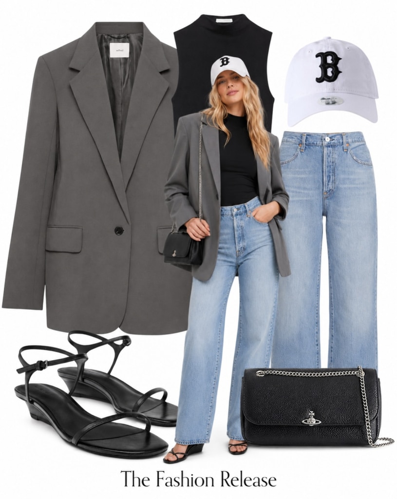 Work outfit denim