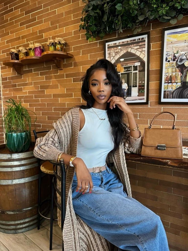 Work outfit denim