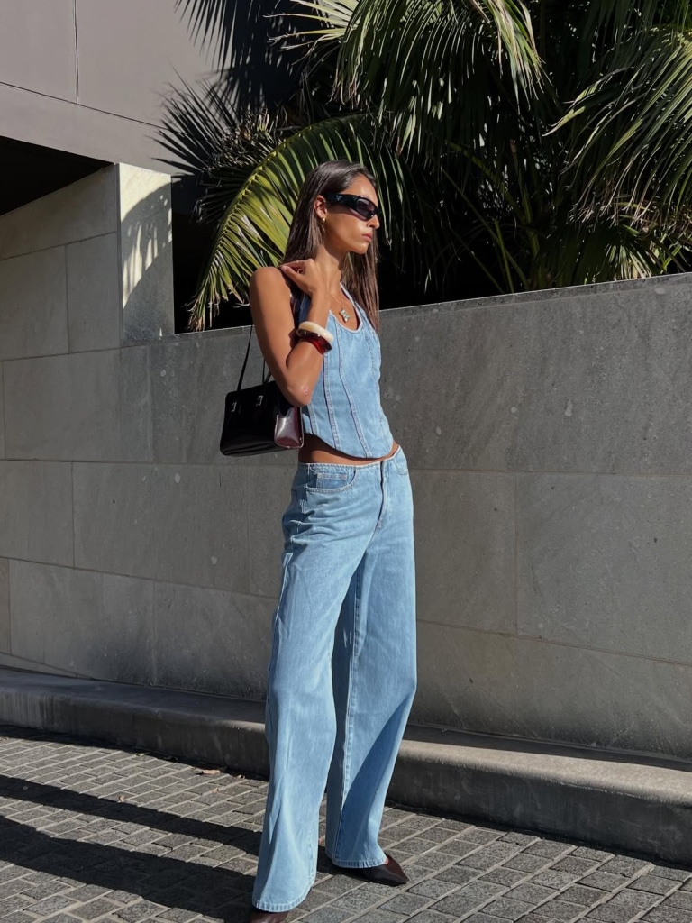 Work outfit denim