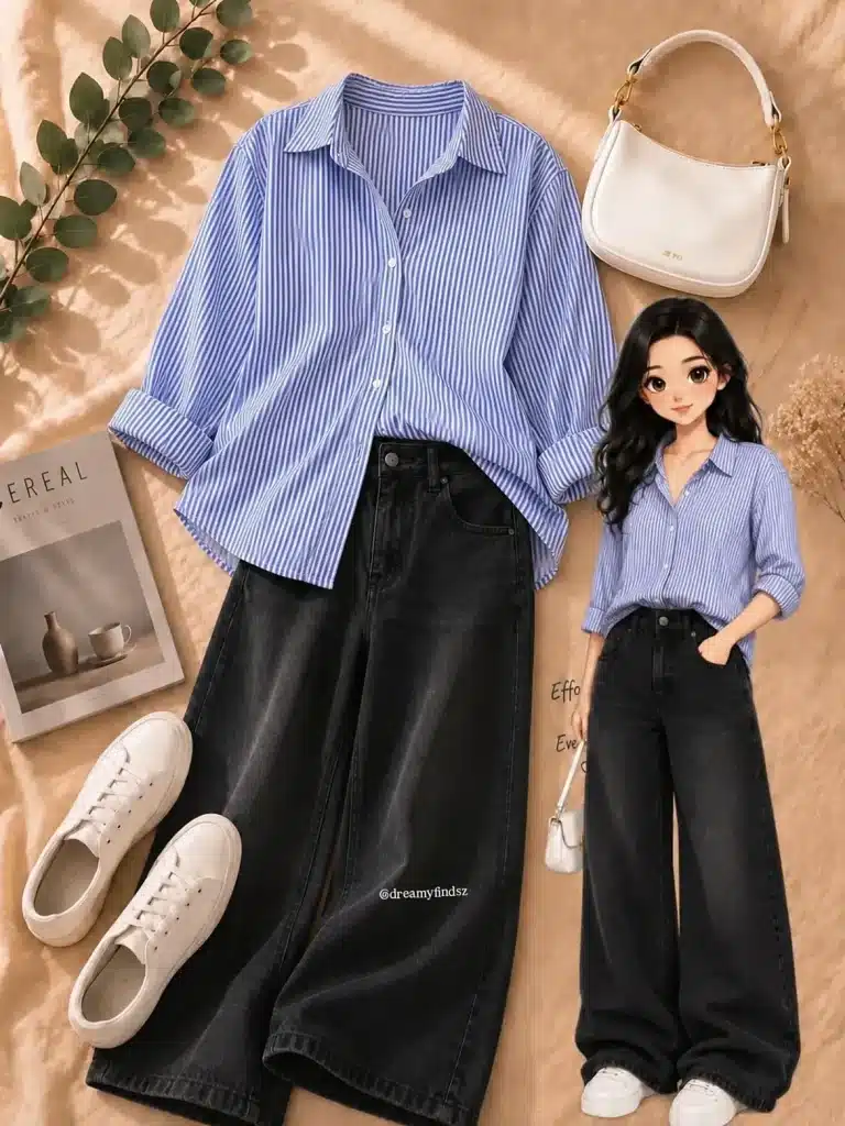 Work outfit denim