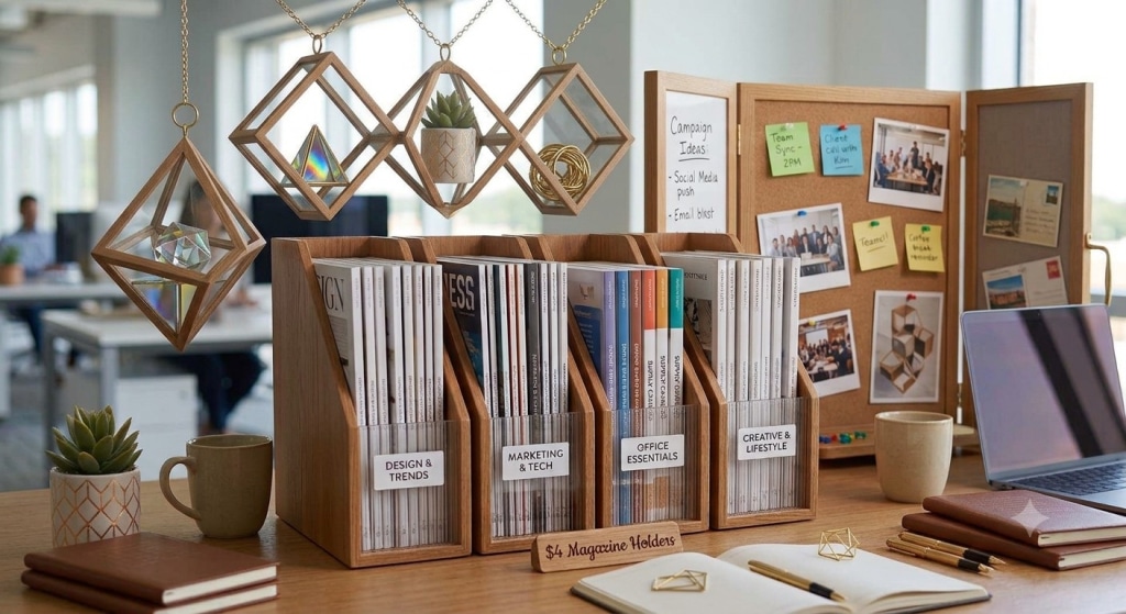 diy office desk accessories