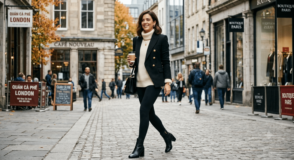 leggings work outfit
