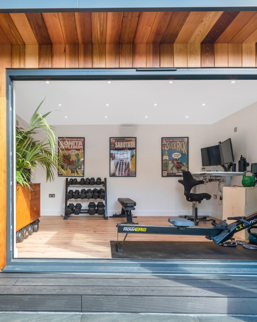 home office gym combo