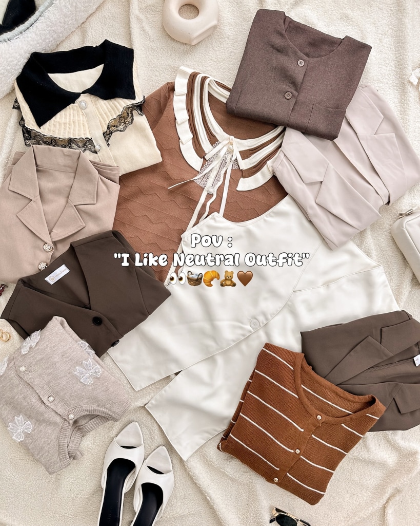 beige pants work outfit women
